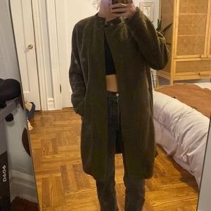 Soft, Cozy Teddy Long Jacket